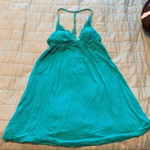 Victoria’s Secret slip blue xs